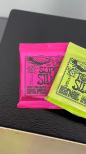 ส่งด่วนมีปลายทาง / สายกีตาร์ไฟฟ้า Ernie Ball Super Slinky เบอร์ 9 ขนาด 09/42 รุ่น 2223 ของแท้ Made in USA