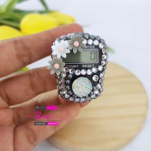 Tasbih digital hias swarovski mewah mini aesthetic souvenir tasbih digital alat dzikir blink blink oleh oleh haji dan umroh murah gratis ongkir