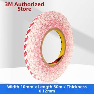 3M | High-Strength Thin Transparent Residue-Free Strong Adhesive Heat-Resistant Car-Use Double-Sided Tape 50m