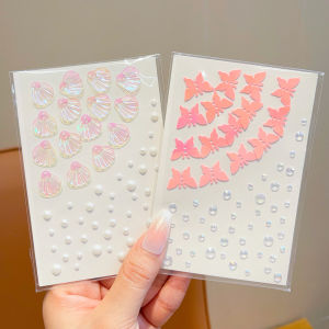 WAMEN | Pink 3D Butterfly Stickers