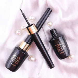 ✼Yabang Eyeliner Women#39s Waterproof genuine goods Non-Sniffing Long-lasting Bottled Liquid Eyeliner Soft Head Thin Head Hard Head Soft Hair☞