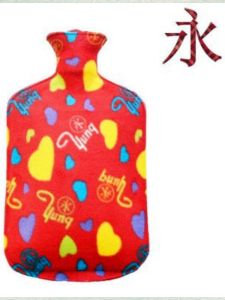 Shanghai Hugo Frosch Hot Water Bag Flannel Integrated Rubber Water Injection Flushing Hot-Water Bag Warm Feet Quilt Bed Explosion-Proof Insulation