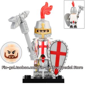 Medieval Knight Assembly Building Blocks