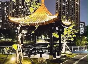 ไฟเส้น LED มี 6 สี บ้านไฟ แบบประดับตกแต่ง สั่งสร้างสี 220V