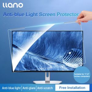 llano Acrylic Anti-blue Ray Computer Screen Protector Film Hanging HD PET Film Anti-reflective Glare / Anti-UV / Anti-scratch / Eye Protection Screen Film for 17-27 inch PC / Computer / Monitor - Lazada