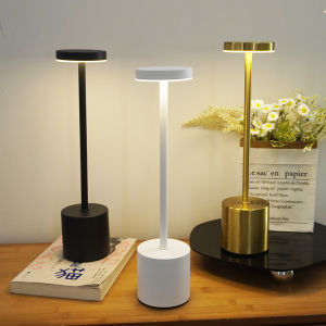 LED Charging Bar Table Lamp Vintage Atmosphere Light for Dining Table Outdoor Cafe Retro Desk Lamp for Restaurant Street Stall