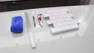 Life 3D สติ๊กเกอร์ติดผนัง 1PCS กันน้ำ กันกระแทก ติดผนัง บริเวณลายกระเบื้อง สวยๆ