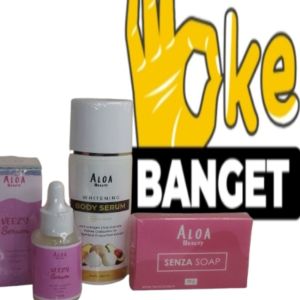 PAKET KOMPLIT ALOA BEAUTY ( SERUM SABUN BODY CARE) PEMBESAR PENGENCANG PAYUDARA BODY SERUM ALOE PEMUTIH DAN PENGENCANG KULIT 100%ORIGINAL