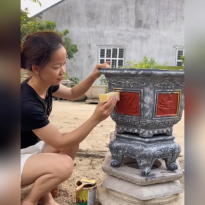 Khuôn đúc chậu cảnh lục giác 45 (khuôn chậu ABS có lòng trong)