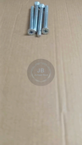 10 BUAH BAUT JF M6 X 70 M6X70 PANJANG 7CM 7 CM 70MM 70 MM BAUD 10 FLAT HEAD DIAMETER DRAT 7MM PITCH DRAT 1.0 MUR KUNCI 10 KEPALA OBENG PLUS + VERSENG RATA Galvanis Galvaniz Galpanis