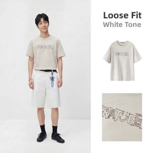 Semir | Line Drawing Letter Embroidery T-shirt