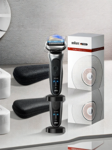 Braun | Comfortable Single Blade Rechargeable Electric Razor with Charging Stand