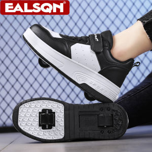 Ultra-Light Two Wheels Childrens Sport Roller Skate Shoes For Kids Boys Girls Walking Running Sneakers Outdoor