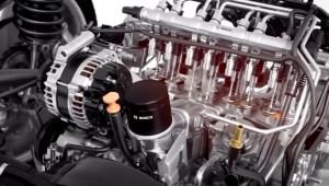 Bosch Oil Filter 0986AF0346 1PC For Proton Wira Satria Waja Putra Persona Iswara Saga FL/FLX Exora Preve Inspira Perdana