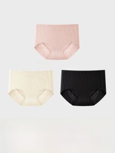 DREAM TIME | Seamless Anti-bacterial Womens Underwear Ice Silk Cotton Summer Thin