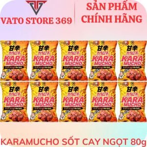 Bánh snack khoai tây KARAMUCHO vị sốt cay ngọt hàn quốc gói 80g