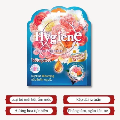 Túi thơm Hygiene Thái Lan chuyên treo xe hơi.Khử mùi tủ quần áo.Ô Tô