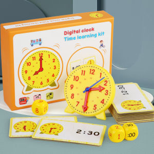 Time Recognition Clock Educational Toy For Preschool Children