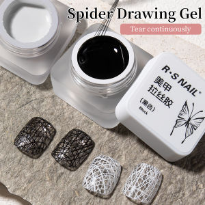 RS NAIL 5g Wire Stripe Spider Gel Nail Polish Semi-solid Drawing Gel Flower Painting Glue DIY Magic Mirror Powder LED UV Varnish
