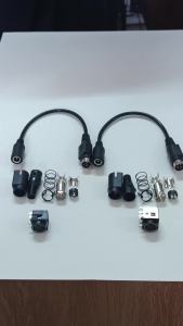 1PC/Set DC 5.5x2.1mm Female to 3/4Pin MPC Male Power Adapter Cable & Connector Kit for CCTV Camera LED Strip DIY Electronics
