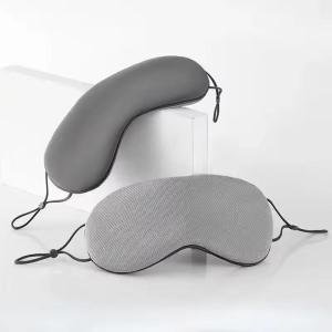 New Ice Silk Eye Mask Adjustable Warm Cool Dual Use Breathable Sleep Mask For Travel And Comfortable Light Blocking