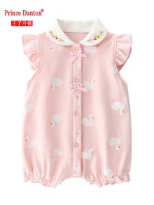 Prince Danton | Thin Summer Baby Bodysuit Short Sleeve