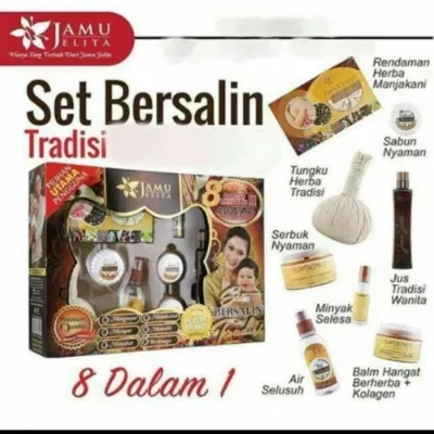 [POS PERCUMA] Jamu Jelita Set Bersalin Tradisi Set Berpantang Ibu dan Bayi 💯% Original