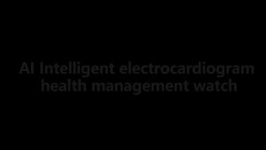 GUHUAVMI | New AI Micro Physical Exam Smart Watch 2.0" HD Screen Blood Pressure Uric Acid Blood Oxygen ECG Health Sports Smartwatches 2026
