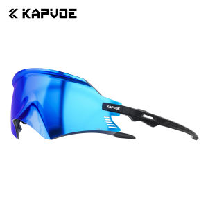 kapvoe | Kapvoe 2026 New Mens Cycling Sunglasses UV400 Road Bike Glasses Hiking Eyewear Sports Outdoor Goggles Fashion Running Glasses