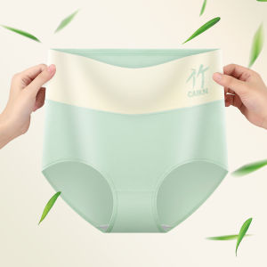 High Waist Womens Underwear Bamboo Fiber Thin 7A Grade Antibacterial Cool Comfortable Triangle Shorts Breathable Home Clothes