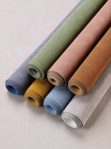 AMBITFUL | Thick Dull Leather Photography Background Cloth for Ins Style Photo Props