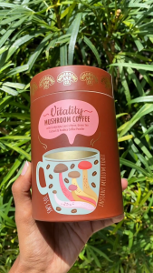 Myshrooms & Co Vitality Arabica Mushroom Coffee | Clarity Endurance & Energy | Medium Roast | 30 Servings