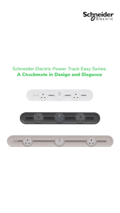 Schneider Electric USB Socket Easy Series type A+C 21W