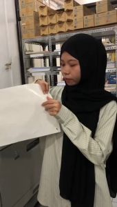 Cetak Sticker Transparant A3+ White Ink / Print Sticker Label Kemasan Transparant Tinta Putih