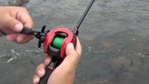 Sougayilang Alat Gulungan Pancing Reel Pancing 18 + 1 BB Reel Pancing Sistem Rem Magnetik Kekuatan Tarik Maksimal 8 KG Reel Pancing Pancing Baitcasting Rasio Gir 7.2:1 Reel Pancing