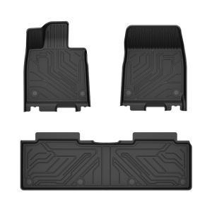 QUEES | Full TPE Custom Fit Car Mats Trunk Liner