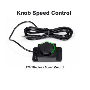 Quạt Kẹp Nhà Kính 12W Với Bộ Điều Khiển Thông Minh Và Núm Điều Chỉnh Tốc Độ Để Làm Mát Nhà Kính - Phụ Kiện Đèn Trồng Cây