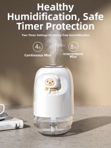 Ultra-Small Desktop Air Humidifier with Air Purifier Function for Bedroom Office Quiet Operation Baby And Pregnant Women Friendly