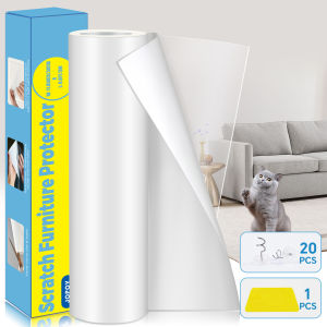 Cat Scratch Deterrent Tape: Furniture Protectors for Cats & Transparent Self-Adhesive Pet Training Tape
