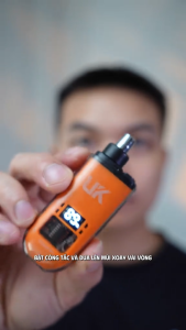 Máy Cắt Tỉa Lông Mũi Điện Mini ENKO MK-01Màn Hình LCDAn Toàn Cho DaLưỡi Kép ĐôiMạch chống chập