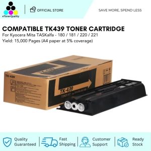ETQ Compatible TK439 Toner Cartridge for Kyocera Copier