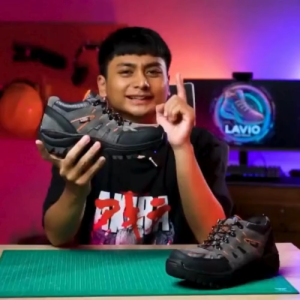 Lavio Sepatu Pria Safety Boots High Premium Quality Gerard Mood Booster Hiking Proyek Outdoor Touring