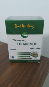 Trà dưỡng tâm thuần mộc Thanh Mộc Hương hỗ trợ ngủ ngon ổn định huyết áp 1 hộp 25 gói