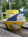 New Arabia Moomin Mug Creative Cute Nordic Style Ceramic Cup for Girls Cartoon Design Gift Idea Suitable for Children And Adults. 