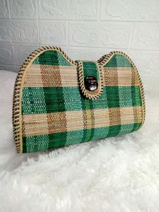 TAS SELEMPANG ANYAMAN MENDONG/TAS WANITA/TAS ETNIK/TAS UNIK