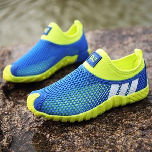 Boys Outdoor Climbing Sports Sandals Quick Dry Summer New Style Childrens Stream Walking Shoes Casual Slip-On Rubber Sole