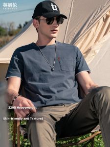 Enjeolon | American Vintage Pocket Short Sleeve T-Shirt