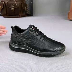 2025 Mens Industrial Safety Shoes | Waterproof & Anti-Slip Rubber Sole - Black/Brown (PH Size 40-44) | DOLE Certified Work Boots#MX401