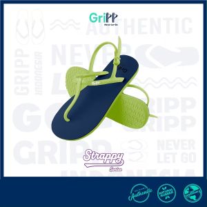 GriPP - Strappy Navy Green Spring Sandal Jepit Tali