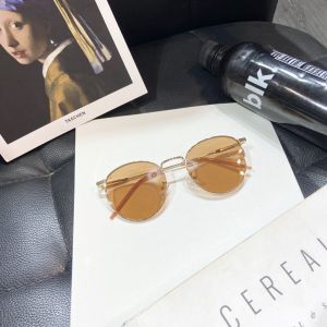 แว่นกันแดดทรงกลมสำหรับผู้หญิง สไตล์เกาหลี ป้องกันรังสียูวี หน้ากว้าง หน้ามน หน้ายาว หน้าสี่เหลี่ยม หน้ากลม แว่นกันแดดแฟชั่น